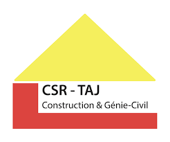 Logo de la société CSR-TAJ SARL / BLUEWIN, à Vernier, Suisse, chantier piscines.