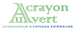 Logo Au Crayon Vert à Brest
