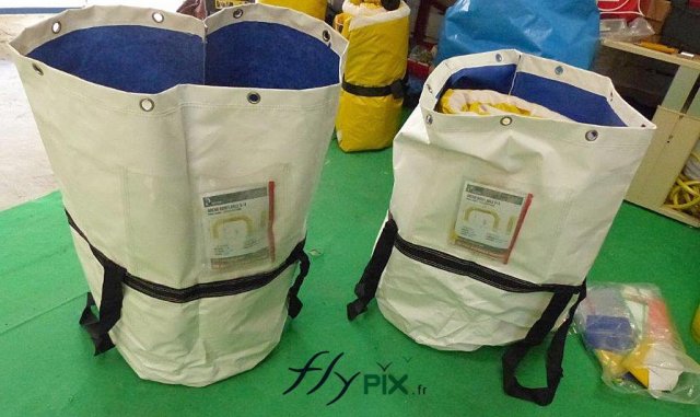Exemple de sac de transport pour tente gonflable PMA