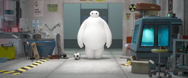 BayMax dans le film de Disney.