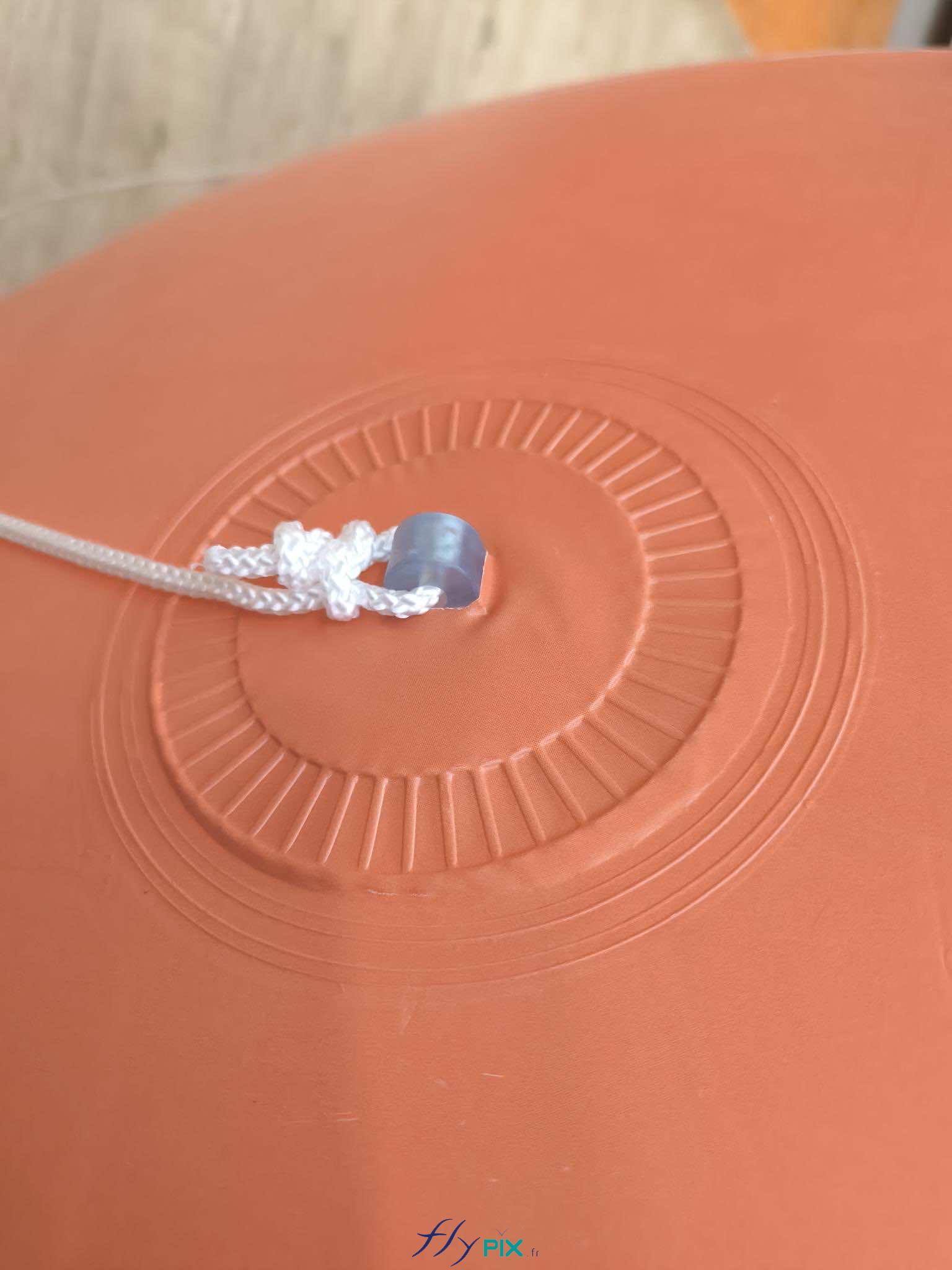 FLYPIX ballon publicitaire spherique helium air captif enveloppe PVC 018 mm simple peau anneau oeillet fixation drisse 2