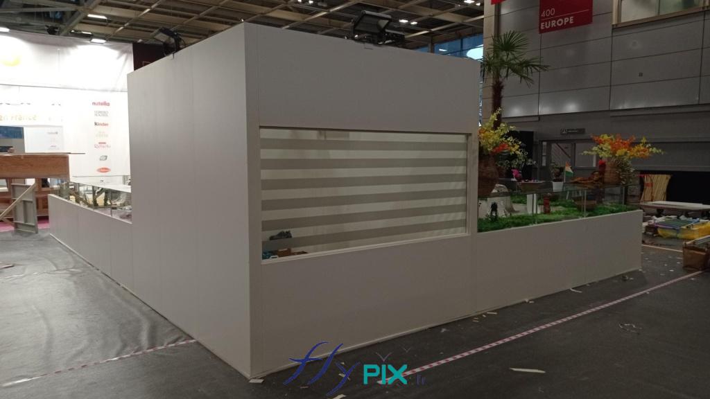 Agence de création, conception et installation de stands pour salons professionnels et expositions.