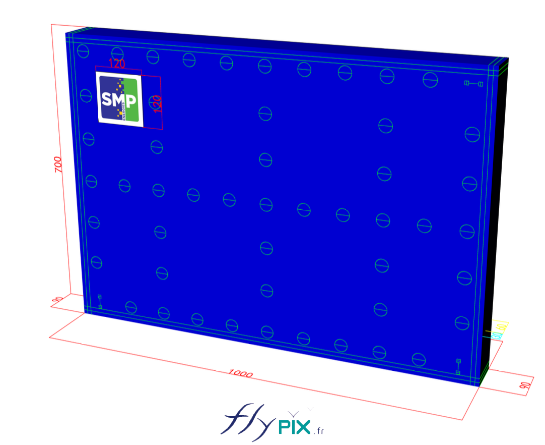 FLYPIX murs gonflables reduction bruits chantier BTP SMP DRILLING 4