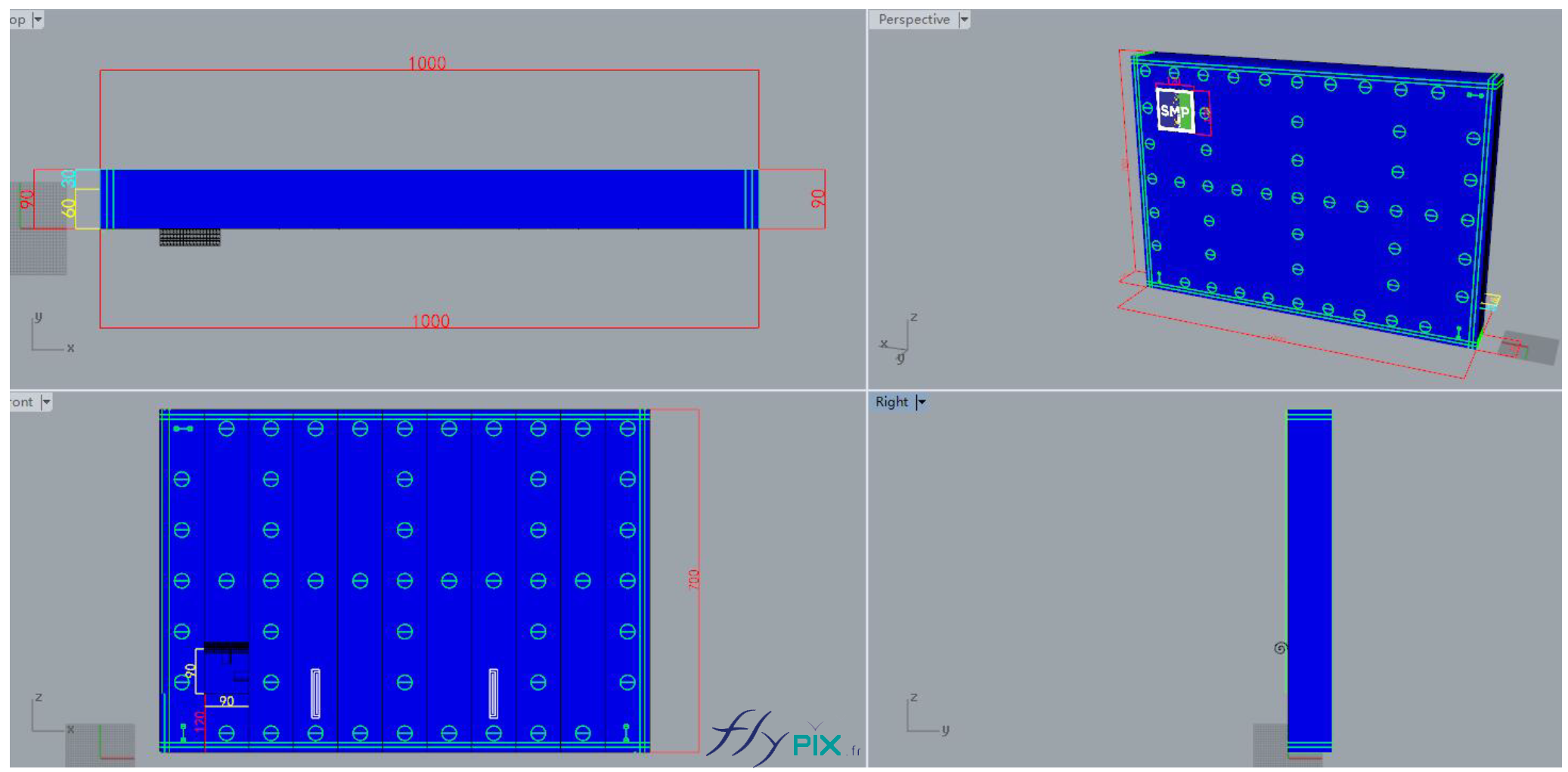 FLYPIX murs gonflables reduction bruits chantier BTP SMP DRILLING 6