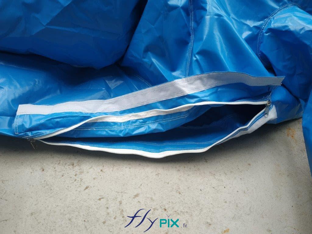 Système de dégonflage rapide pour arche gonflable publicitaire de grande taille, enveloppe PVC 0.45 mm simple peau