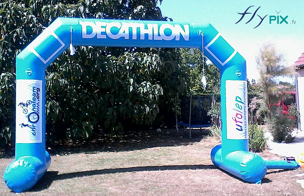 Arche publicitaire Decathlon