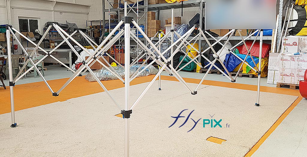 armature tente pliable flypix