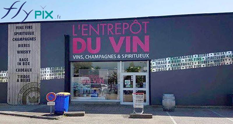 devanture vins spiritueux boutiques points de vente
