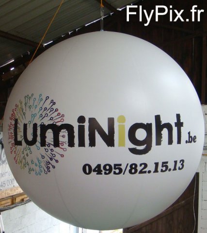Ballon publicitaire en PVC