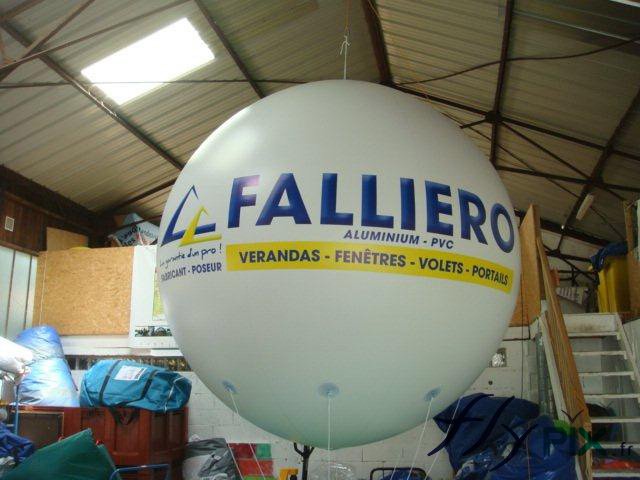 Ballon publicitaire pour salons professionnels