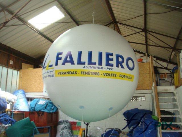 Ballon publicitaire hélium