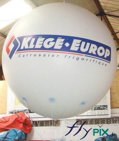 Ballon sphérique avec marquage