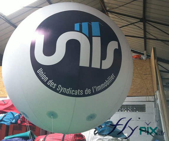 Ballon publicitaire en PVC 0,18mm