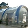 Hangar gonflable pour expositions