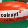 Ballon dirigeable publicitaire Colruyt