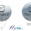 BAT d&#039;un ballon publicitaire pour City Cake