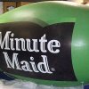 Dirigeable publicitaire boissons Minute Maid