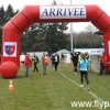 Arche gonflable publicitaire utilisėe ici pour l\'arrivėe d\'une course d\'endurance