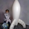 Ballon en PVC 0,18mm fusée