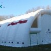 Hangar gonflable protection environnementale industrielle